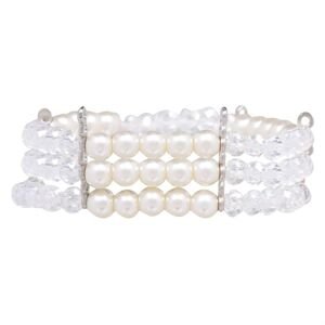 Miso Pearl Crystal Bracelet