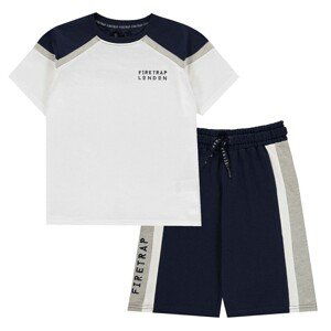 Firetrap T Shirt and Shorts Set Junior Boys