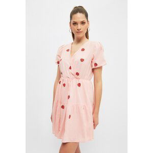 Trendyol Powder Embroidered Dress