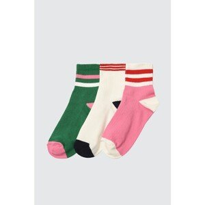 Trendyol 3-Piece Multicolor Knitted Socks