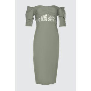 Trendyol Mint Collar Detailed Dress