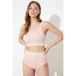 Trendyol Powder Knitted Bottom-Top Team