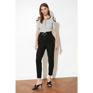 Trendyol Black Belt Trousers