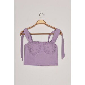 Trendyol Lilac Strap Blouse