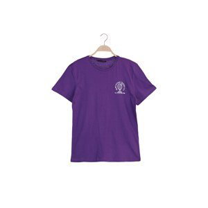 Trendyol Purple Men's Regular Fit T-Shirt