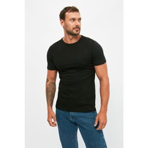 Trendyol Black Men's Regular Fit T-Shirt