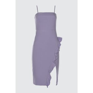 Trendyol Lilac Ruffle Detailed Dress