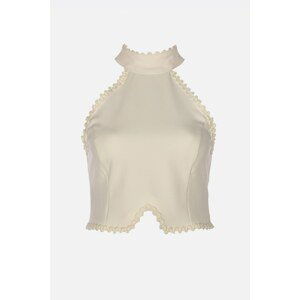 Trendyol Ecru Accessory Detailed Bustier