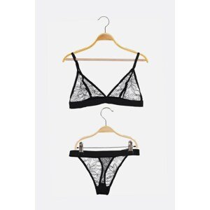 Trendyol Two-Piece Set - Black - Regular fit