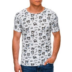 Edoti Men's printed t-shirt S1450