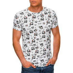 Edoti Men's printed t-shirt S1450