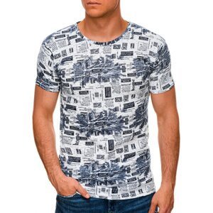 Edoti Men's printed t-shirt S1454