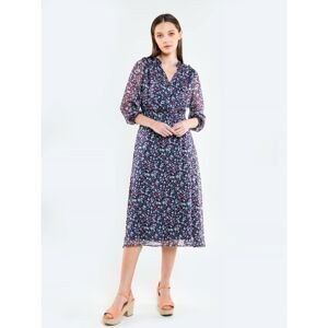 Big Star Woman's -- Dress 340093 Blue Woven-403