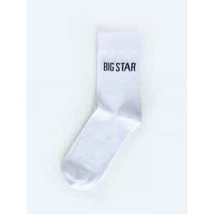 Big Star Unisex's Socks Socks 273555 Cream Knitted-101