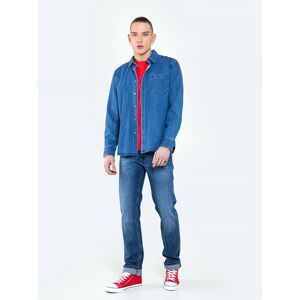 Big Star Man's Straight Trousers 110113  Denim-427