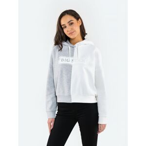 Big Star Woman's -- Sweat 170392 Cream Knitted-101