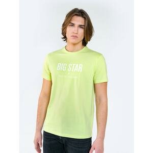 Big Star Man's T-shirt_ss T-shirt 150045 Brak Knitted-201