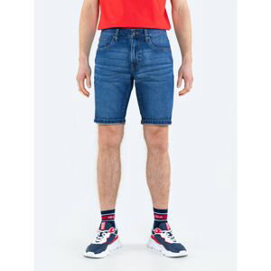 Big Star Man's Bermuda shorts Shorts 111251 Medium Denim-301
