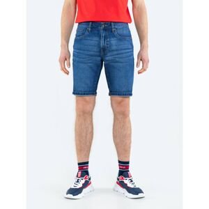Big Star Man's Bermuda shorts Shorts 111251 Medium Denim-301
