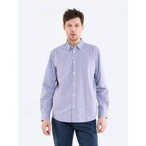 Big Star Man's -- Shirt 141767 Blue Woven-403