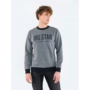 Big Star Man's Sweat Sweat 170212 Black Knitted-902