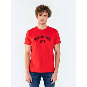 Big Star Man's T-shirt_ss T-shirt 150686 Brak Knitted-603