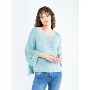 Big Star Woman's Sweater Sweater 160924 Brak Wool-300