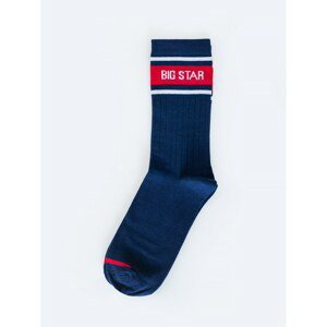 Big Star Man's Socks Socks 273561 Light blue Knitted-404