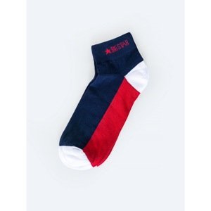 Big Star Unisex's Footlets Socks 273559 Light blue Knitted-404