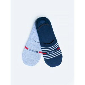 Big Star Unisex's Footlets Socks 273566 Multicolor Knitted-000