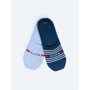 Big Star Unisex's Footlets Socks 273566 Multicolor Knitted-000