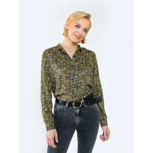 Big Star Woman's Ts_ls Shirt 140257 Multicolor Woven-000