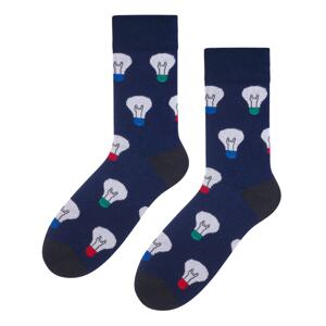 Bratex Man's Socks POP-M-137 Navy Blue