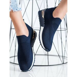 RENDA NAVY OPENWORK SNEAKERS