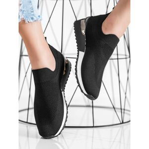 RENDA BLACK OPENWORK SNEAKERS