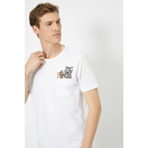 Koton Men's Tom And Jerry Licensed Printed T-shirt