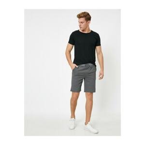 Koton Men's Gray Shorts & Bermuda