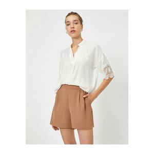 Koton Blouse - White - Regular fit