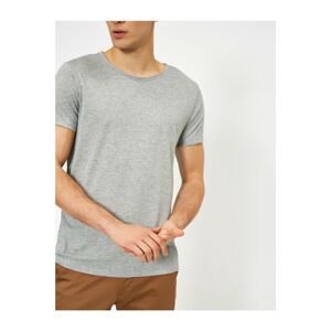 Koton Men's Gray T-Shirt