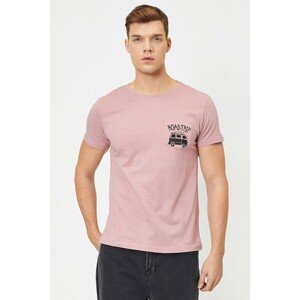 Koton Men's Pink T-Shirt