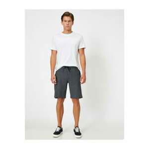 Koton Shorts - Gray - Normal Waist