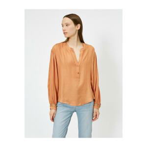 Koton Long Sleeve Button Detail Blouse