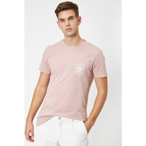 Koton Men's Pink T-Shirt