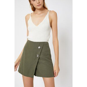 Koton Button Detail Sort Skirt