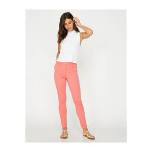 Koton Women Pink Trousers