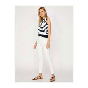 Koton Women White Trousers