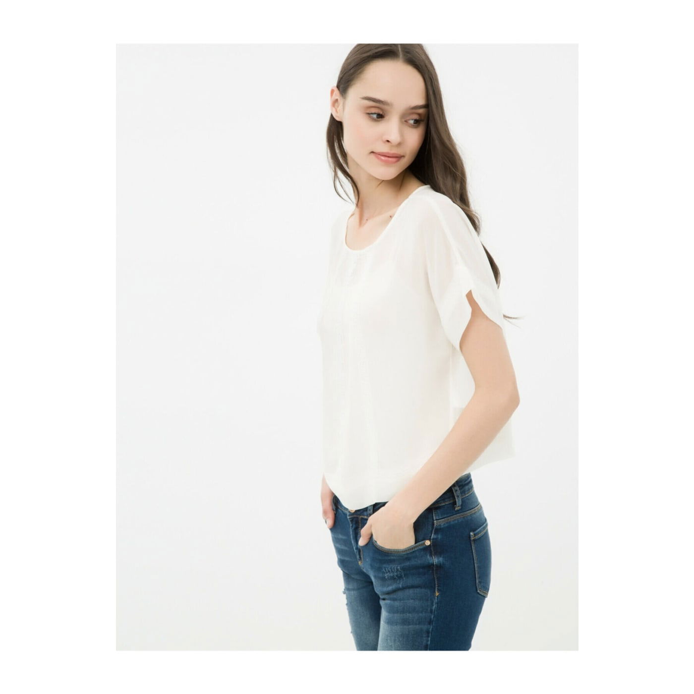 Koton Women Ecru Blouse