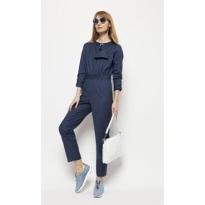 Deni Cler Milano Woman's Overall W-Dc-H004-9B-F7-58-1 Navy Blue