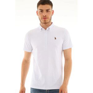 T8583 DEWBERRY MEN'S T-SHIRT-WHITE