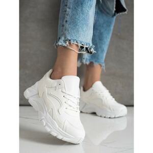 SHELOVET CASUAL WHITE SNEAKERS